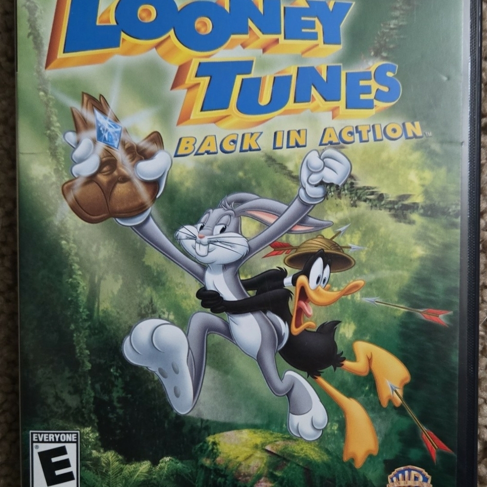 Looney Tunes: Back in Action - Green Video Game Case